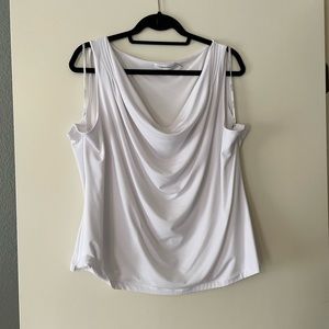 Calvin Klein Cowl Neck Sleeveless Top Size 2X